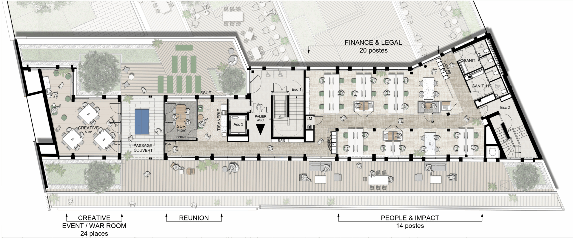 Les plans : une étape essentielle de l’aménagement de vos bureaux d’entreprise
