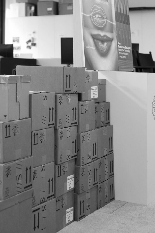 Cartons renovation bureaux