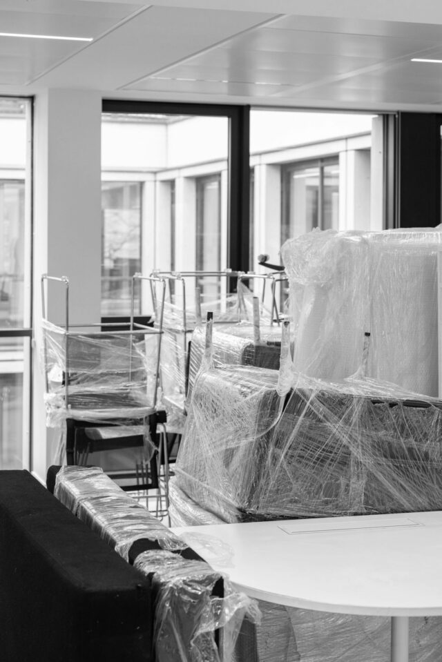 Protection mobilier pour rénovation bureaux