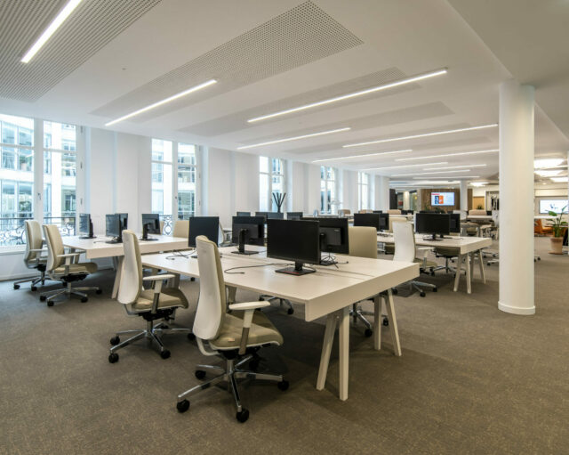 Open space : collaboration et flexibilité