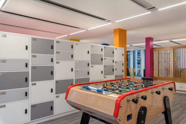 aménagement salle de pause entreprise jeux