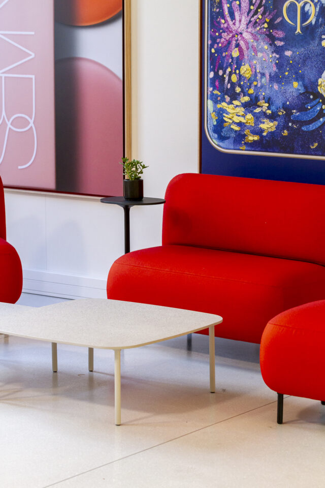 Signalétique marques groupe Shiseido